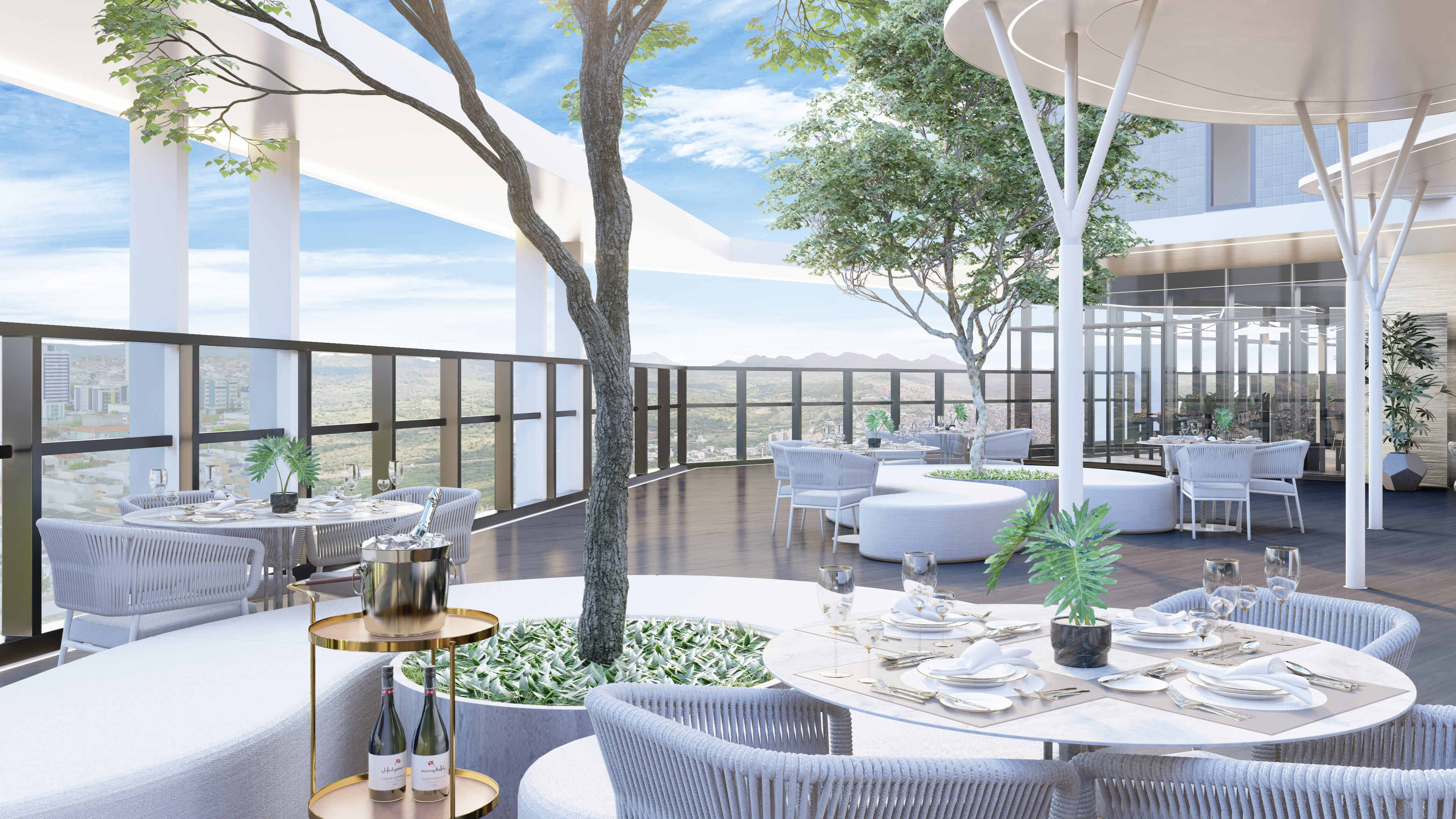 Terraço verde